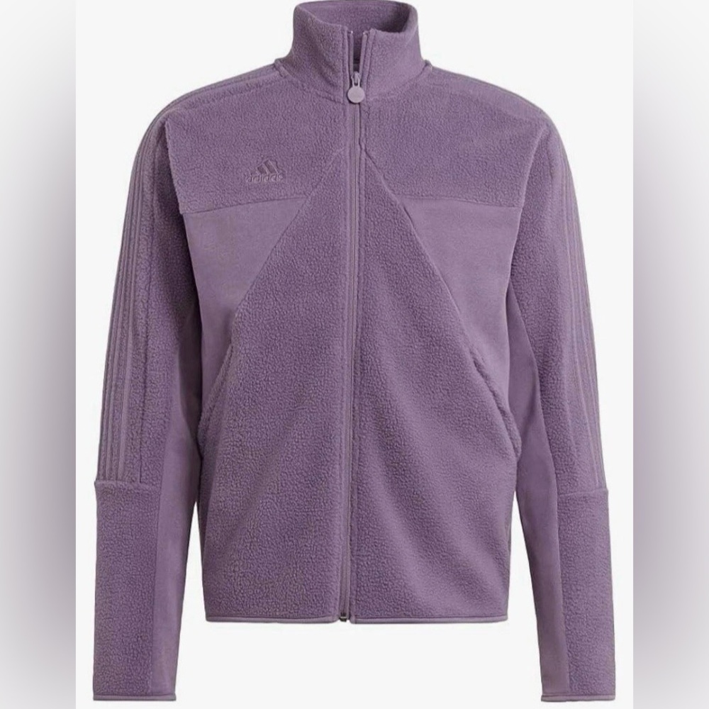 Adidas Men's Tiro Track Jacket Winterized 2XL Tall Shadow Violet Purple